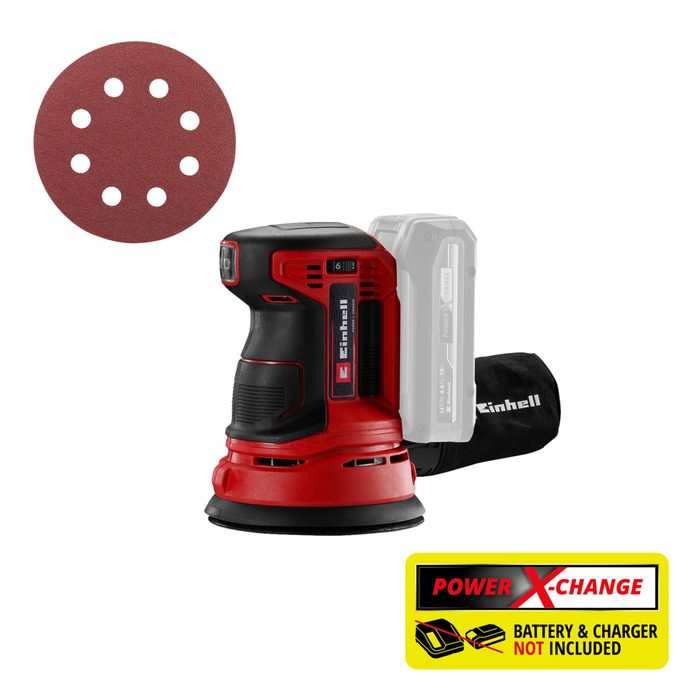 Excenterslip TE-RS 18V Ø125 mm Einhell